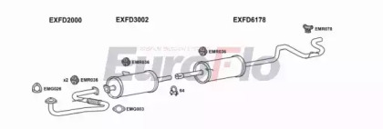 Система выпуска ОГ EuroFlo FDTRA25D 9029F